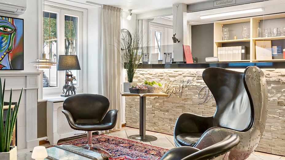 Lobby på Hotel Anno 1937, Kristianstad